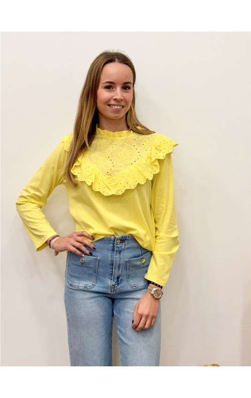 CAMISETA MATILDA AMARILLO