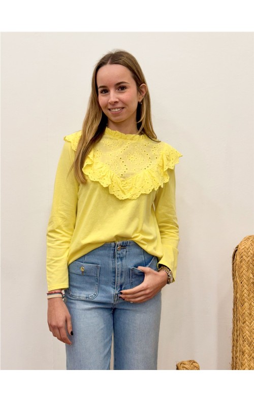 CAMISETA MATILDA AMARILLO 2