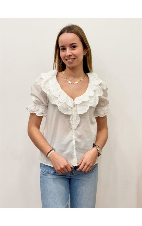 CAMISA PRIMAVERA BLANCO