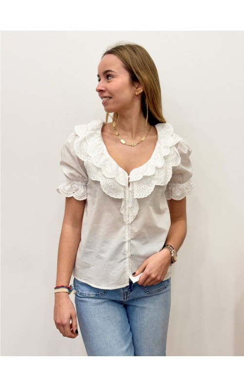 CAMISA PRIMAVERA BLANCO