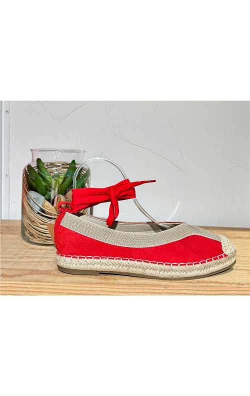 ALPARGATA COMBI ROJO