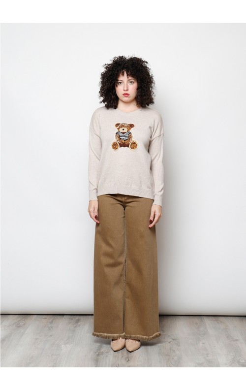 JERSEY OSO BEIGE