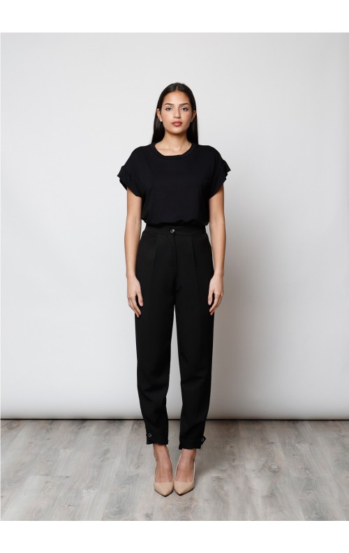 CAMISETA LISA NEGRO