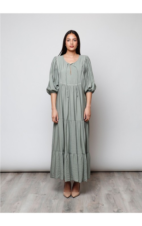VESTIDO PALMA KAKI