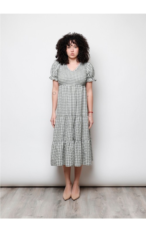 VESTIDO VICKY KAKI