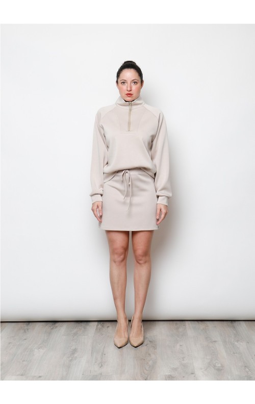 SUDADERA MIKA BEIGE