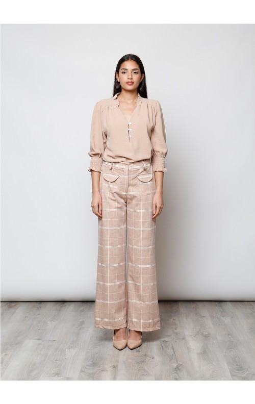 BLUSA JULIA CAMEL