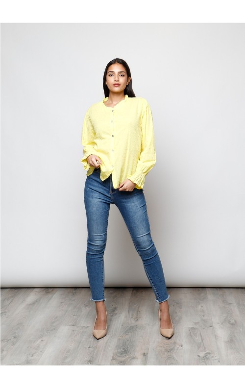 BLUSA PLUMETI AMARILLO