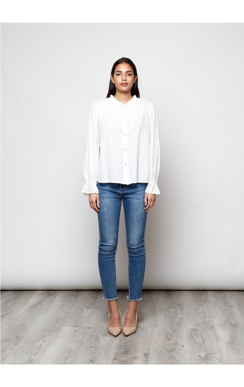 BLUSA PLUMETI BLANCO