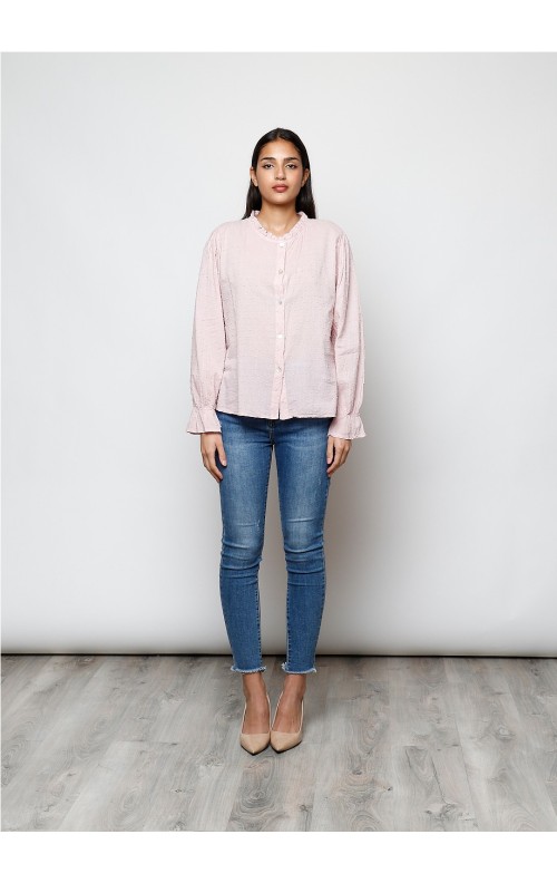 BLUSA PLUMETI ROSA
