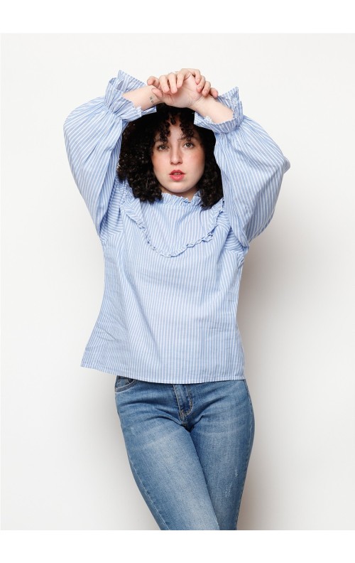 BLUSA CLAUDIA AZUL