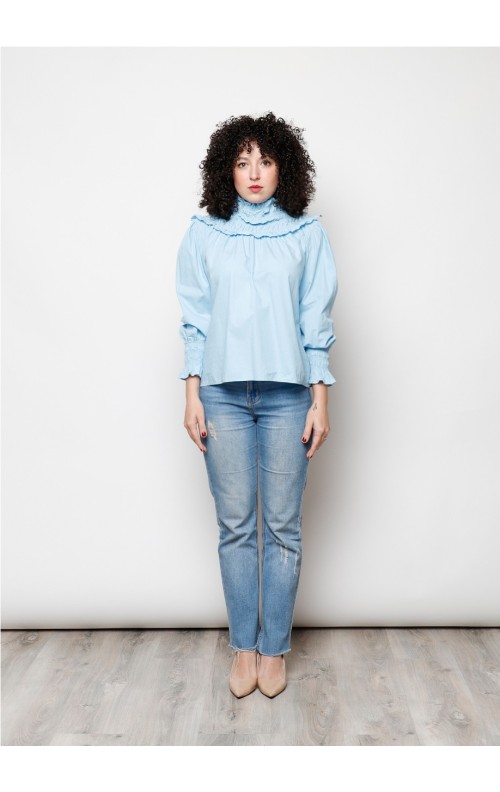 BLUSA RIGOBERTA CELESTE