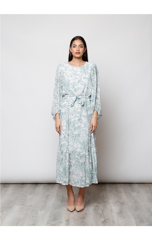 VESTIDO VERSALLES VERDE