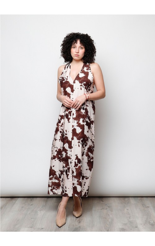 VESTIDO BROWN MARRON
