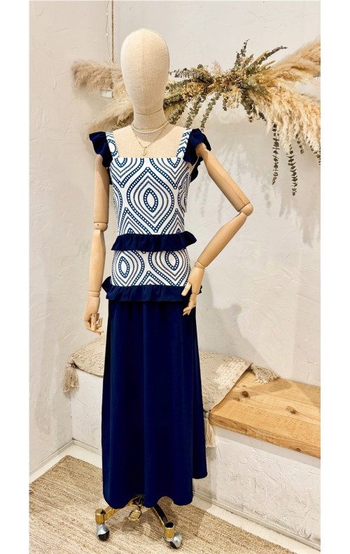 VESTIDO ROCIO MARINO