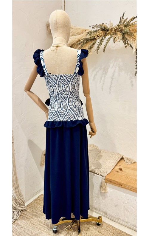 VESTIDO ROCIO MARINO