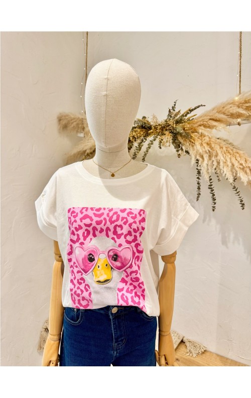 CAMISETA PATO BLANCO