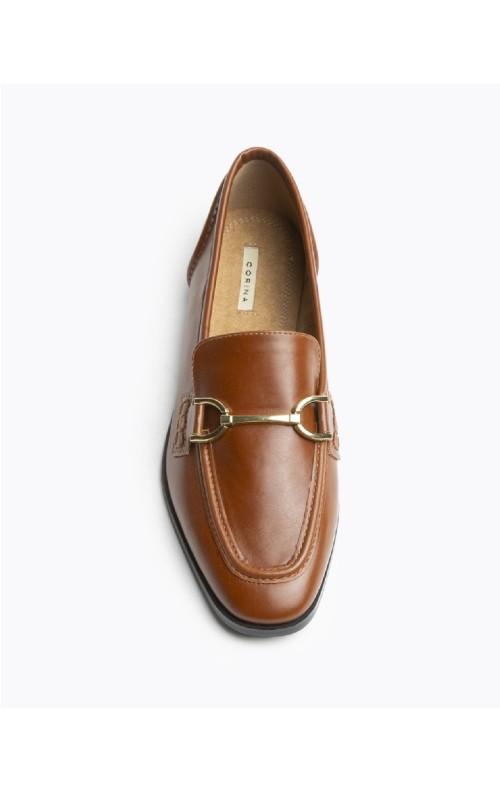 MOCASIN HEBILLA CAMEL