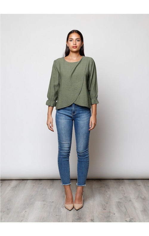 BLUSA SENSE KAKI