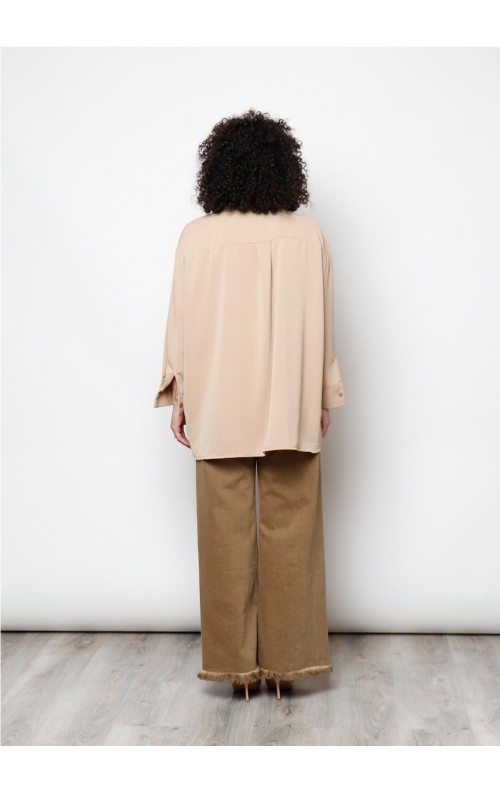 CAMISA OVER BEIGE