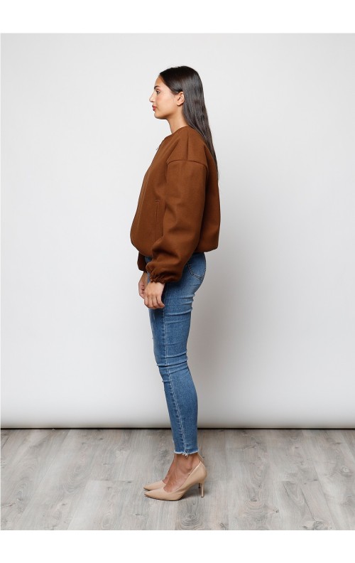 BOMBER SENSE MARRON 2