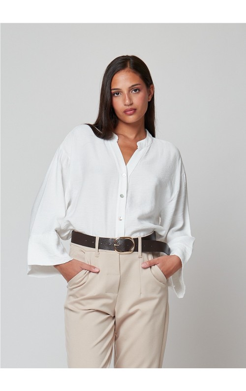 BLUSA LISA BLANCO