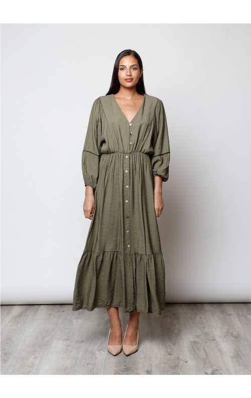 VESTIDO LIDIA KAKI 2