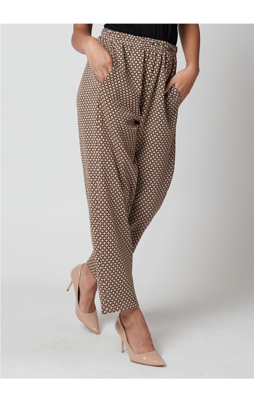 PANTALÓN MARLENE MARRON