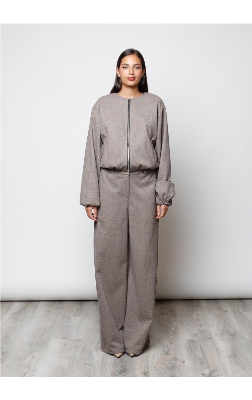 PANTALON ESPIGA MARRON