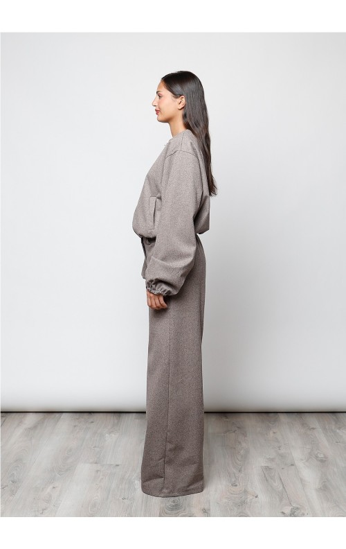 PANTALON ESPIGA MARRON