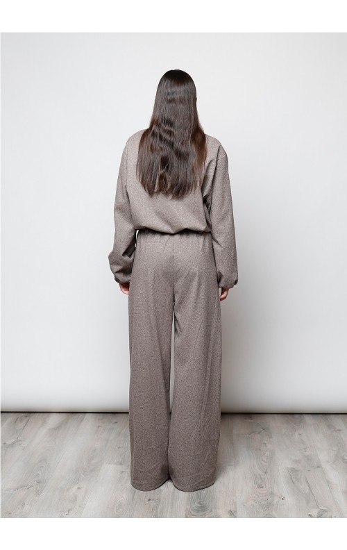 PANTALON ESPIGA MARRON