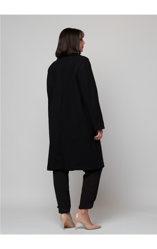 ABRIGO CORTO NEGRO 2