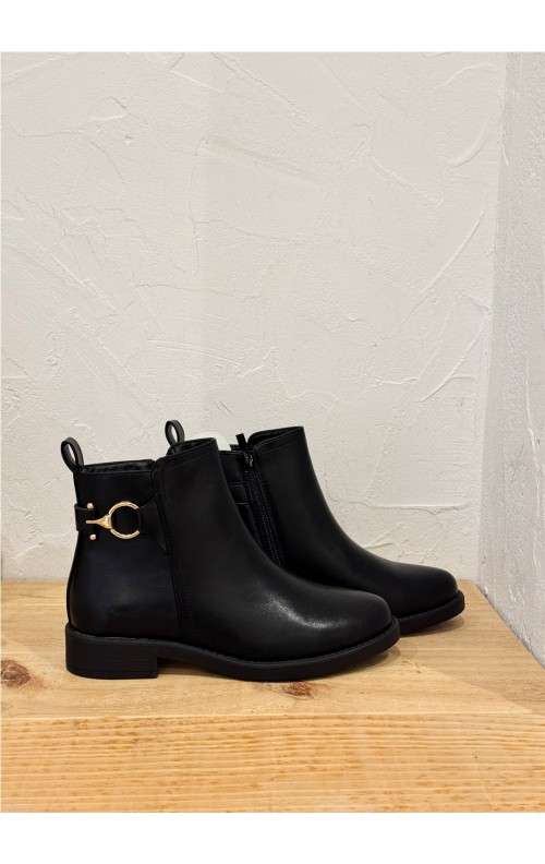 BOTIN DETALLE NEGRO