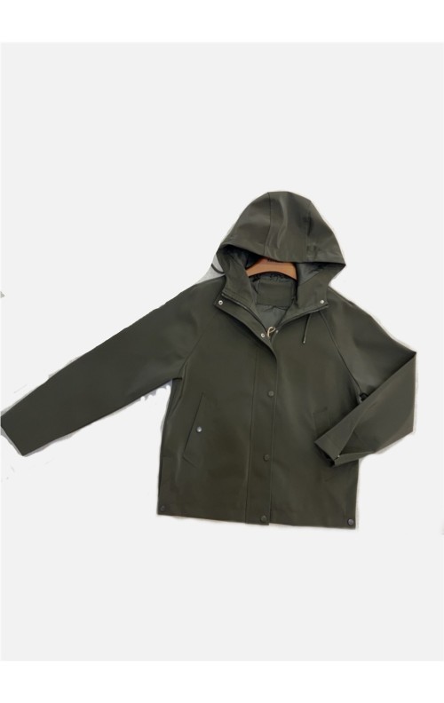 CAZADORA IMPERMEABLE KAKI