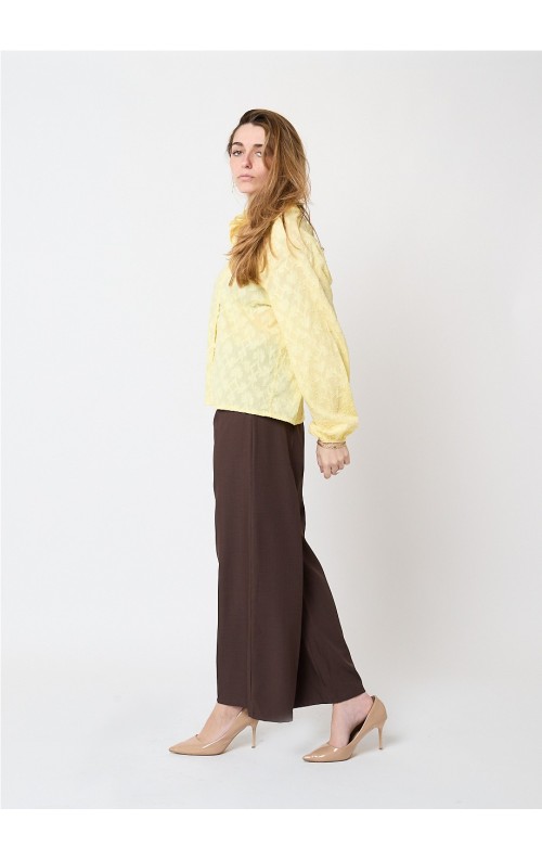Blusa texturas AMARILLO