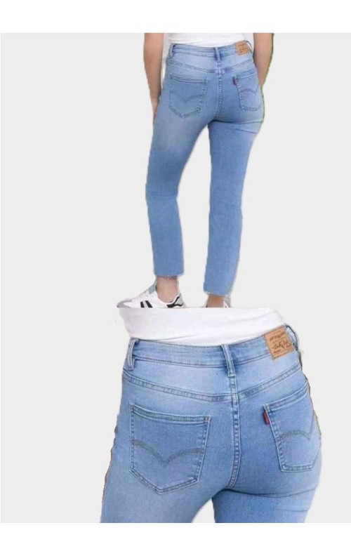 FLARED COLORES DENIM