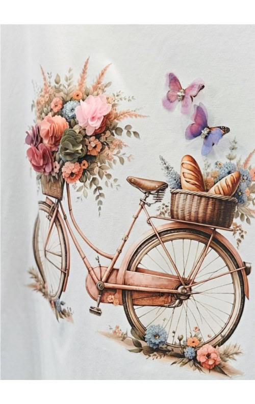 CAMISETA BICI BLANCO 2