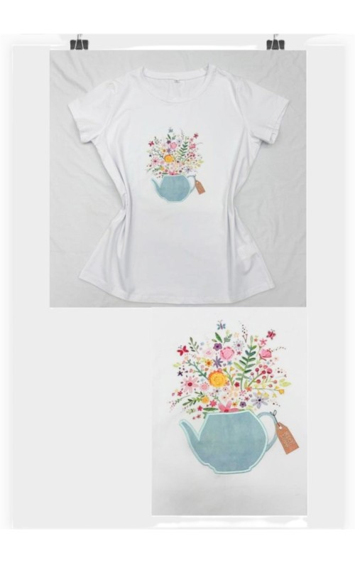 CAMISETA REGADERA BLANCO