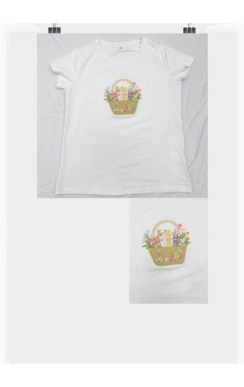 CAMISETA CESTO BLANCO