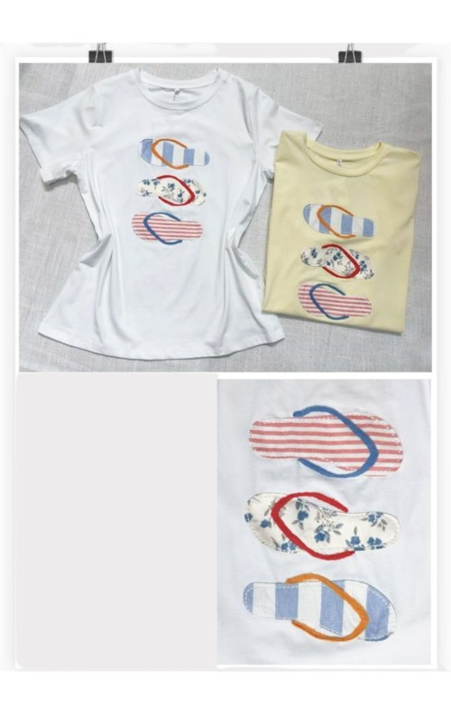 CAMISETA CHANCLAS