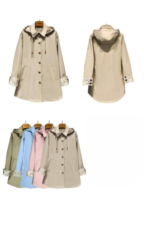 CAZADORA PUÑOS BEIGE