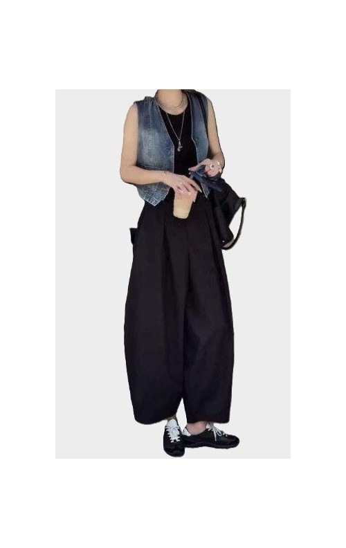 PANTALON BALLOON NEGRO