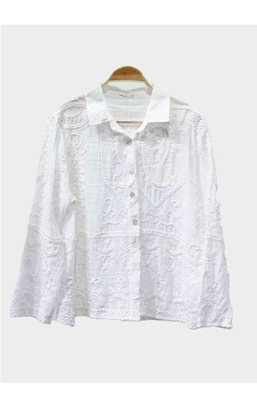 CAMISA TUNEZ BLANCO