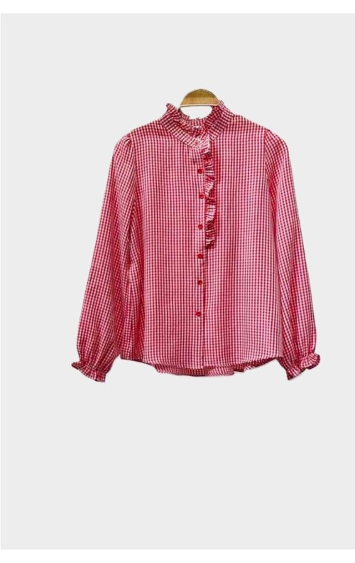 CAMISA RED VICHY ROJO