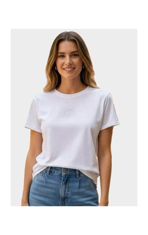 CAMISETA ESFERA BLANCO