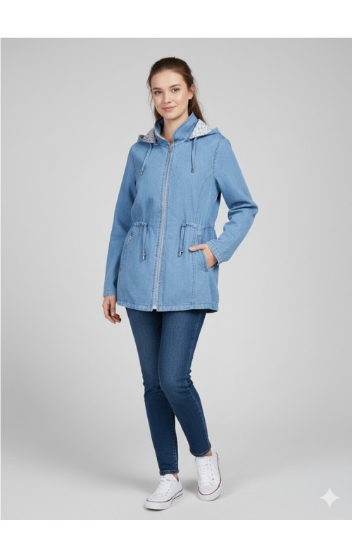 CAZADORA DENIM REVERSIBLE DENIM