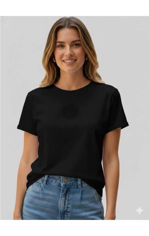 CAMISETA ESFERA NEGRO 2