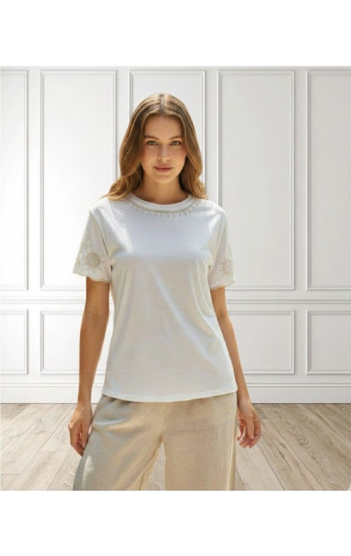 CAMISETA YULI BLANCO