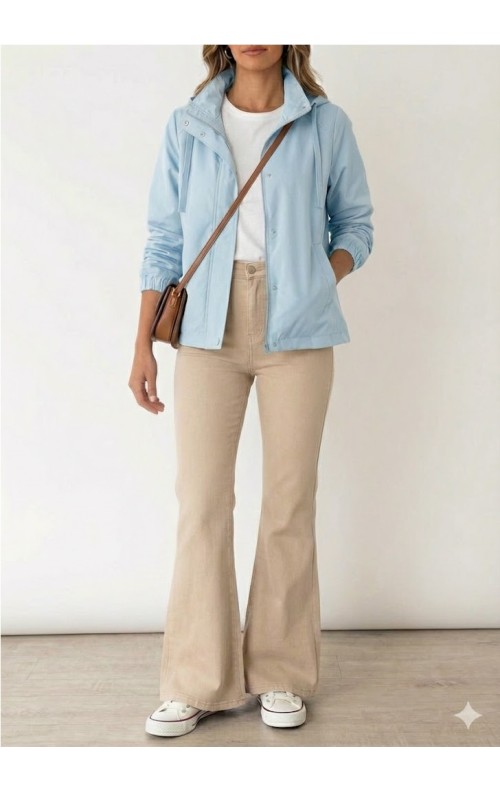 CAZADORA OLIVIA CELESTE