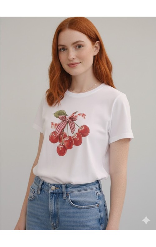CAMISETA CEREZAS